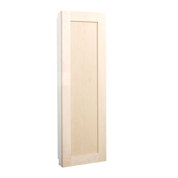 Alcott Hill® Eben 12'' W x 36'' H x 4.375'' D Recessed Bathroom Cabinet ...